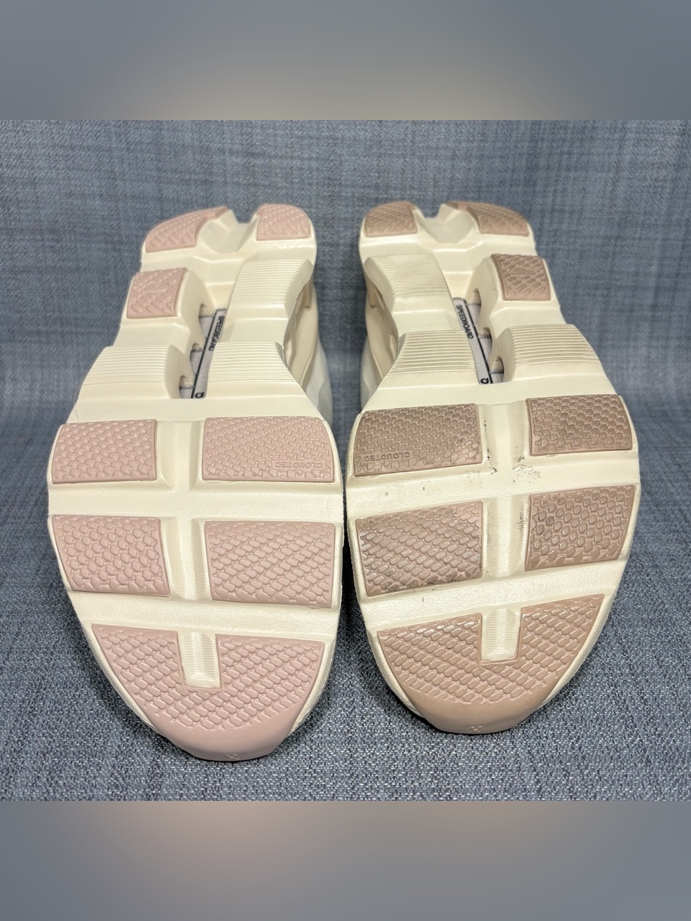 On Women's Cloudminster Training Shoes Moon / Fawn Size 8.5 - Picture 8 of 8